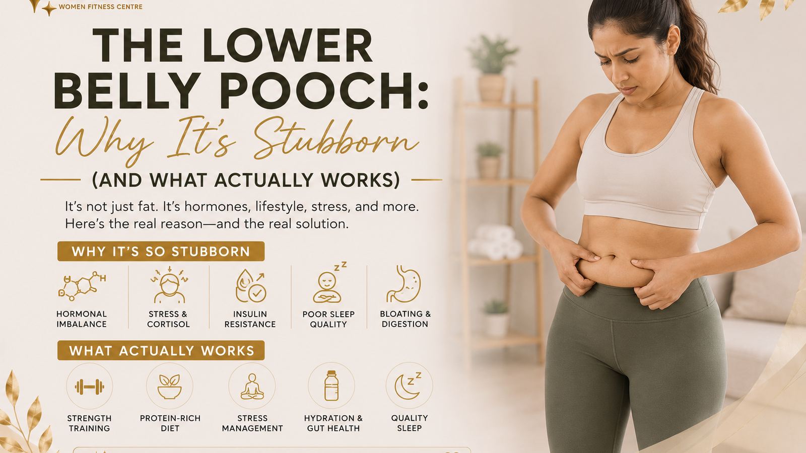 The Lower Belly Pooch: Why It's Stubborn (and What Actually Works)