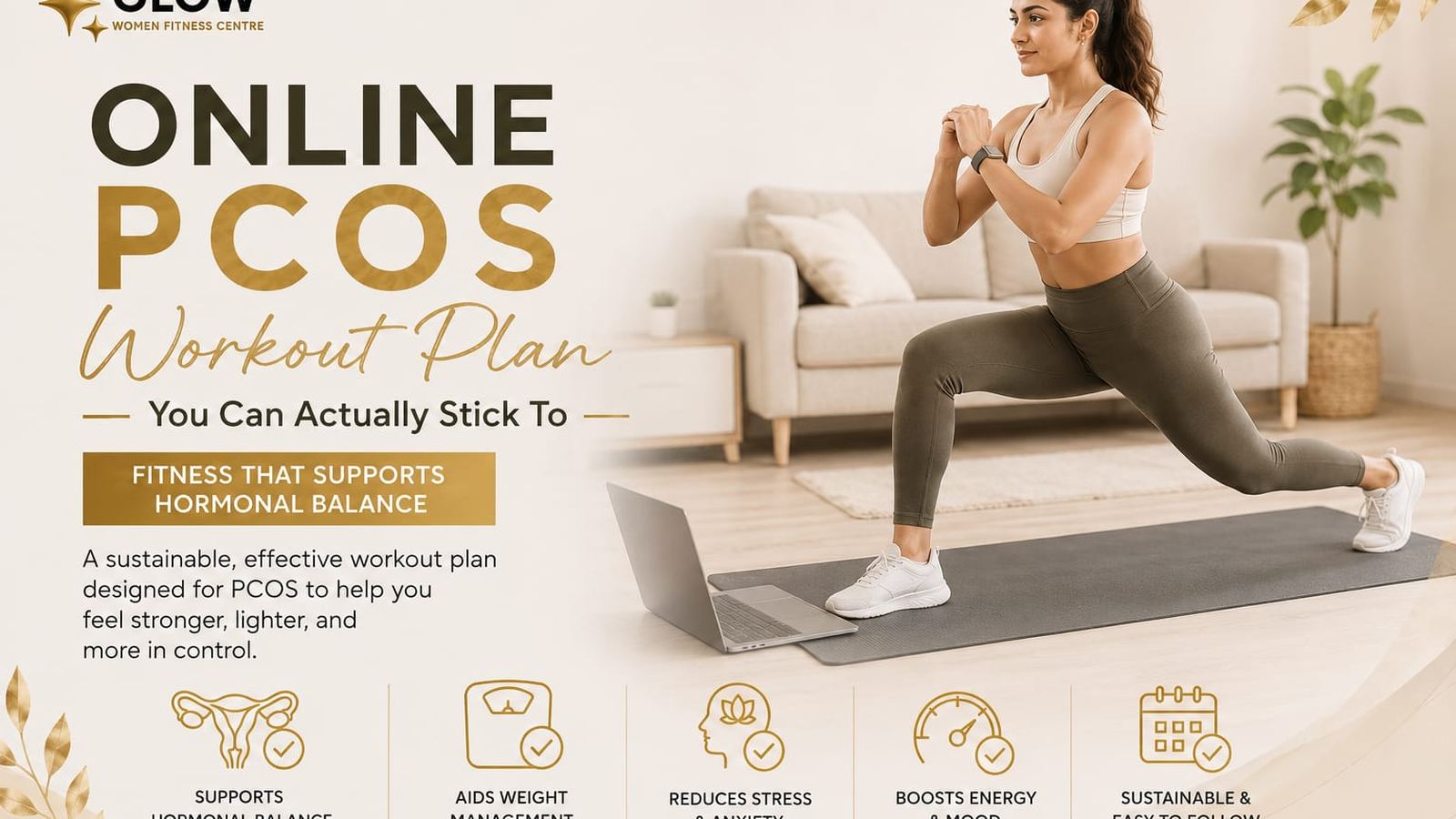Online PCOS Workout Plan You Can Actually Stick To