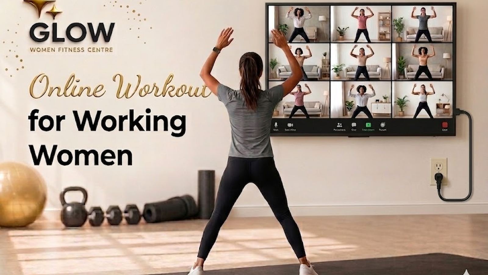 Online Workouts for Working Women — The Realistic Guide