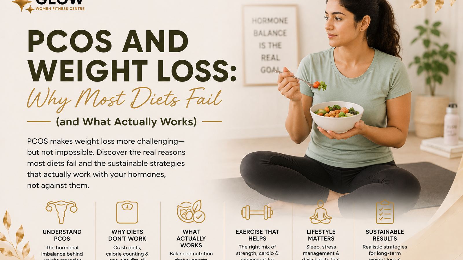 PCOS and Weight Loss: Why Most Diets Fail (and What Actually Works)