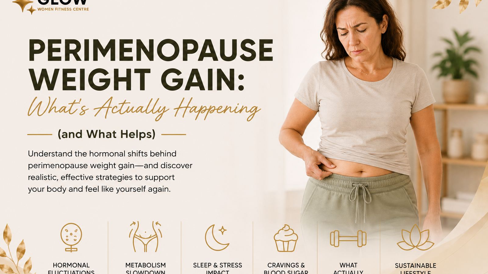 Perimenopause Weight Gain: What's Actually Happening (and What Helps)