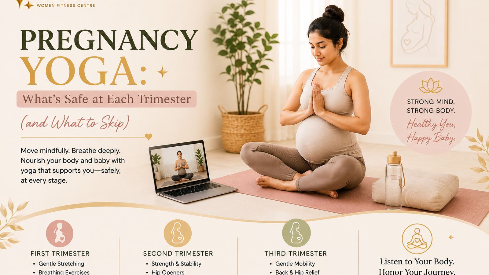 Pregnancy Yoga: What's Safe at Each Trimester (and What to Skip)