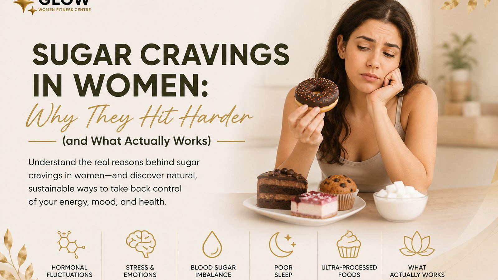 Sugar Cravings in Women: Why They Hit Harder (and What Actually Works)