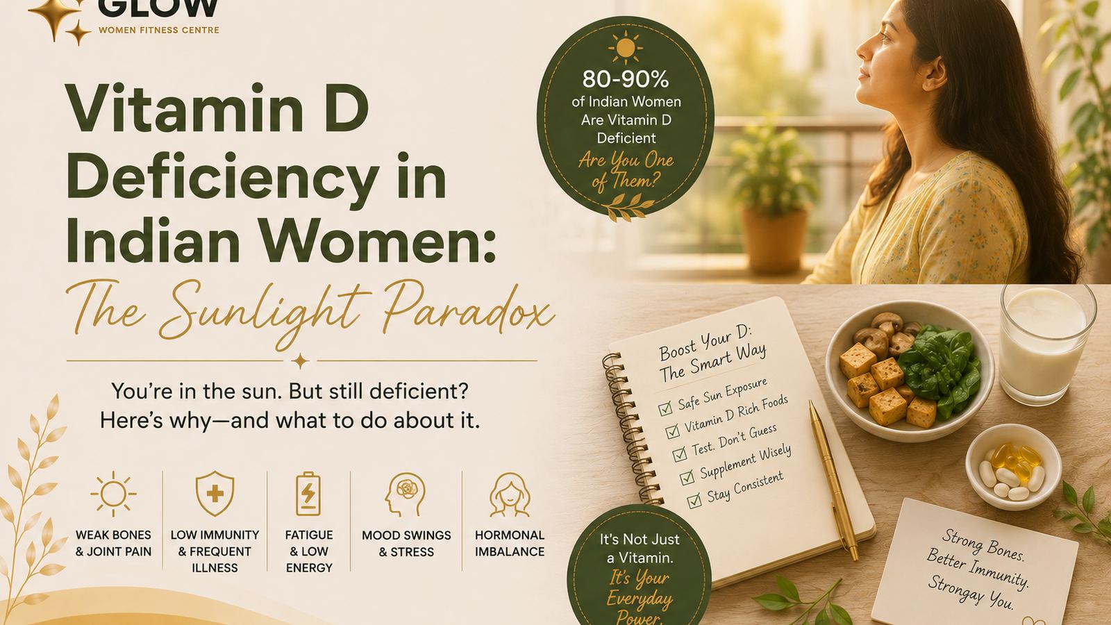 Vitamin D Deficiency in Indian Women: The Sunlight Paradox